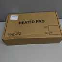 Heating Pad for Pain & Cramps Relief, Gifts for Mom,12"x24" Cordless Electric Heat Pad with Adjustable Straps, 15000mAh Battery Powered, 3 Heat Levels, Auto Shut Off, for Back, Shoulder, Leg