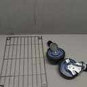 Simplus 4" Swivel Castor Wheels for Kitchen Bench Trolley Prep Table w Brake Set of 4