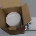 Flameless LED Candles with Remote Control, 4"x 8.3"Flickering 3D Moving Flame Battery Operated Candles in Real Wax Shell for Indoor Use, Home Decor White