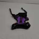rabbitgoo Dog Harness for Large Dogs, No Pull Pet Harness with Soft Padded Handle, Adjustable Reflective Vest with 3 Buckles, Easy Walking Harness with 2 Leash Clips, Purple, L