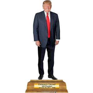 HP25045 President Donald Trump Pedestal Cardboard Cutout Standup