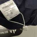 HUNGSON Mens Slim Fit Shorts Stretch Chino Short Pants(Navy Blue,38) (Blue)