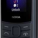 Nokia 110 4G | Dual SIM | GSM Unlocked Mobile Phone | Volte | Blue | International Version | Not AT&T/Cricket/Verizon Compatible