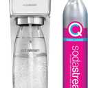 SodaStream Art Sparkling Water Maker (White) with CO2 and Dishwasher Safe Bottle