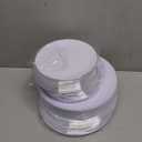 KIRE 100PCS Silver Plastic Plates - Heavy Duty White Disposable Plates with Silver Rim for Party/Wedding - Include 50Pcs 10.25inch Dinner Plates and 50Pcs 7.5inch Dessert Plates for Christmas