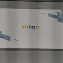 Yodoit Portable Monitor for Laptop, 15.6" 19201080 Travel Screen FHD IPS Display with USB Type C Port, Speakers and Smart Cover Compatible with PC, MacBook, Xbox (Black)