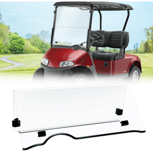 Clear Windshield 2008-UP for EZGO RXV Golf Cart Part Front