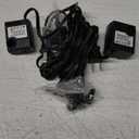 Fountain Pump, 2 Packs 80GPH(4W 300L/H) Submersible Water Pump, Durable Outdoor Fountain Water Pump with 7.2ft2.2m Power Cord, 3 Nozzles for Aquarium, Pond, Fish Tank, Water Fountain Pump