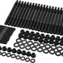 12-Point Cylinder Gasket Head Stud Bolt Kit Fit for Chevy LS1 LS3 5.3L 5.7L 6.0L /LS1 LS6 L98 4.8L 5.3L 6.0L 2004-2019 Engines Replaces# 234-4317