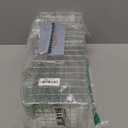 Squirrel Trap Heavy Duty Humane Live Animal Cage Trap (No Assembly Required) - 17" x 7" x 7" (Silver)