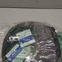 50 Feet D-Shape Rubber Weather Stripping Door Seal Strip, Fingwerk Self-Adhesive Backing Door Weatherstripping for Door Frame Insulation Large Gap, Easy Cut to Size with Tailor Scissors(Black)