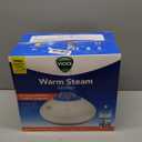 Vicks Warm Steam Vaporizer & Humidifier 1.5 Gallon Tank for Small and Medium Rooms, Night Light, Works with VapoPads and VapoSteam