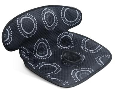 COOLBEBE Infant Car Seat Protector for Potty Training, 1 Pack Dry Waterproof Car Seat Liner Toilet Training for Baby Infant Toddler, Piddle Pads Cover Car Seat Pad for Strollers & Carseat (Black,PC)