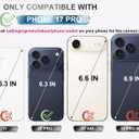 for iPhone 17 Pro / 18 Pro Case (White Cartoon Dinosaur)