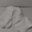 Bedsure White California King Duvet Cover - Prewashed Cotton-Like Extra Soft Bedding Set, Includes 1 Cal King Duvet Cover 104x98 Inches with Zipper Closure & 2 Pillow Shams, Comforter Not Included