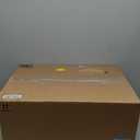 Amazon Basics No-Mess Hooded Cat Litter Box, Standard, Multicolor, 21 in x 16 in x 15 in