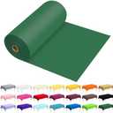 JHDZDHY 54 Inch X 300 Feet Plastic Table Cover Roll Premium Disposable Plastic Tablecloth for All Type/Shape Tables | Picnic, Party, Banquet, Birthdays, Weddings (Green, 54 Inch X 300 Feet)