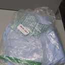 Bamboo Viscose Flat Sheets Only, Sateen Weave Calking Size Flat Sheet Only, Luxury Soft Cooling for Hot Sleepers, Silky Breathable (Light Blue, Calking) 106'' x 108''