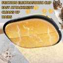 Yostyle Electrostatic Pet Hair Remover Glove - Reusable Electrostatic Pet Hair Removal Gloves for Couch, Carpet, Double Sided Grooming Glove for Cat & Dog Hair, Upgraded Static Removal Tool (1)