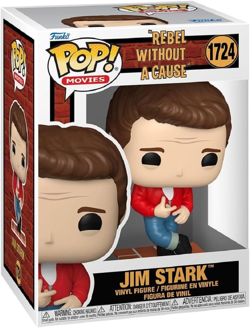 Funko Pop Movies: Rebel Without a Cause - Jim Stark - Collectable Vinyl Figure - Gift Idea - Official Merchandise - Toys for Kids & Adults - Drama Fans - Model Figure for Collectors and Display