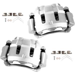 2 x cciyu Front Left & Right Disc Brake Calipers With Bracket 18B4689 18B4688