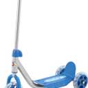 Razor Jr. Lil’ Kick – 3-Wheel Kick Scooter for Younger Children (Ages 3+), Max Rider Weight 44 lb (20 kg), Blue
