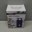 SIMPLETASTE Milk Frother, 4-in-1 Electric Milk Steamer, Automatic Warm and Cold Foam Maker and Milk Warmer for Latte, Cappuccinos, Macchiato (Blue)