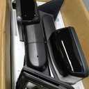 Towing Mirrors for 2014-2018 Chevy Silverado/GMC Sierra Switchback Dynamic Turn Signal/Running Lights Power Heated (Painted Black)