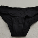 Beautikini Period Swimwear Leakproof Menstrual Swimsuit Mid Waist Bathing Suit Bikini Bottoms for Teen Girls Women (XX-Small, Black)