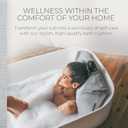 BADESOFA Luxury Bath Pillow M - Lusciously Soft & Comfortable Tub Pillow for Bathtub - Washable & Quick-Drying Bath Back Pillow - Non-Slip Full Body Tub Pillow - Luxury Spa Cushion in Grey