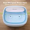 Dog Water Fountain for Large Dogs, 2.1Gal/8L Dog Water Bowl Dispenser, No Spill Automatic Pet Water Fountain for Dogs Cats Multiple Pets with Ultra Quiet Pump, 3 Filter Replacement, Blue