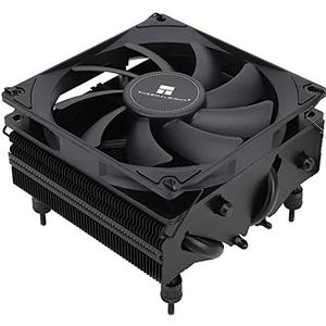Thermalright AXP-90 X53 Black Low Profile CPU Air Cooler with Quite 90mm TL-9015B Low Profile PWM Fan, 4 Heat Pipes, 53mm Height, for AMD AM4/Intel LGA 1150/1151/1155/1156/1200/1851 (AXP-90 X53 Black)