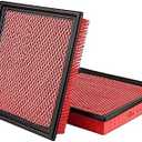 Forccord 2-Pack Engine Air Filter Fits for F150 F250 Super Duty F350 F350 Super Duty Expedition Lincoln Navigator Air Filter Replacement CA10262 7C3Z-9601A Car Accessories