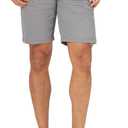 Lee Men's Extreme Motion Flat Front Short (36, Iron)