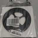 Smiling Sponge Rack, Kitchen Sink Storage Rack, with 2 Suction Cups, Specially Designed for sponges, soap and dishwashing Brushes (Black), Suitable for The Kitchen