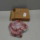 Valentines Glitter Garland 4.5 ft Red Heart Berry Garland for Mantel Valentines Decorations for Spring Wedding Fireplace Table Centerpiece Party Decor