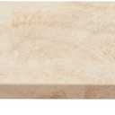 Mud Pie Large Travertine Footed Tray; 4" x 11"