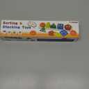 Yetonamr Montessori Toys for 1 2 3 Years Old Boys Girls Birthday Gifts, Wooden Sensory Toys for Ages 2-4 Toddlers Kids Baby, Toddler Stocking Stuffers Learning Toy Activities Puzzles Ages 1-3