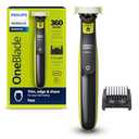 Philips Norelco OneBlade 360 Hybrid Face, Electric Beard Trimmer and Shaver, with 360 Blade Technology, 1x 360 Blade for Face, 5in1 Adjustable Comb, Model QP2724/90