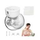Wearable Electric Breast Pump: Portable Wireless Breast Pump Hands Free with 24mm Flange 3 Modes 9 Levels Leak-Proof Memory Massage Function Rechargeable Single Cordless Breast Pump for Breastfeeding