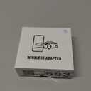 Wireless CarPlay Adapter & Android Auto - Plug & Play,AI Box Support Netflix/YouTube,Mini Car Play Wireless Adapter,Fits for OEM Wired CarPlay Cars