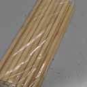 HOPELF 25PCS Bamboo Dowel Rods - 1/2 x 12 Inch - Wooden Sticks for Crafts, DIY Projects