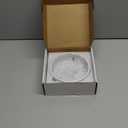 5.91'' Large Decorative Bowl, Natural Marble Decorative Bowls for Home Decor, Key Bowl, Large Incense Burner, Smudge Bowl, Coffee Tables Centerpiece, Soap Serving Bowl (White&grey3)