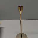 French Gold Taper Candle Holders Set of 24 Candlestick Holders BulkMetal Candle Stick Holder Decor for Wedding, Dinning, Party or Anniversary, Fits 3/4 Inch Thick Candle