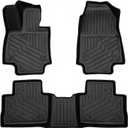 RAV4 Floor Mats Compatible with 2025 2024 2023 2022 2021 2020 2019 Toyota RAV-4All Weather Protection Waterproof Durable Anti-Slip Odorless Custom-fit TPE Floor Liner Front and Rear Row Set