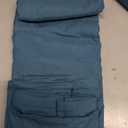 Sleeping Bag Liner Camping Travel Home Bed Sheet Lightweight Breathable Hotel Compact Sacks (45.3 * 82.7", Blue)