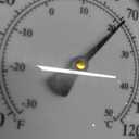 AcuRite, brass 00334 4-Inch Swivel Thermometer, 3.5 Inch