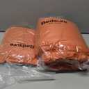 Bedsure Queen Size Comforter Set, Burnt Orange Soft Prewashed Bedding for All Seasons, 3 Pieces GentleSoft Down Alternative Bed Set, 1 Lightweight Comforter (90"x90") and 2 Pillowcases (20"x26")