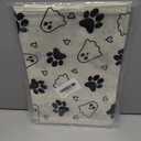 QIONG MENG Summer Table Runner Sun Dog Paw Heart Summer Decorations Kitchen Dining Table Home Decor 13x108 Inch