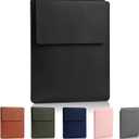 Compatible with Apple 14/13.3 inch Laptop Sleeve, Padded Case, Portable Bag - Black